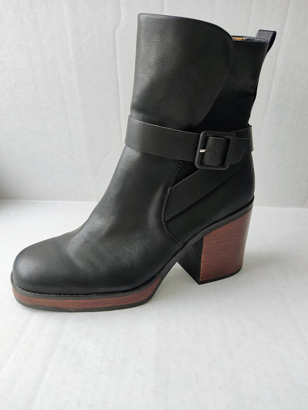Korks By Kork-ease Marci ll Black Ankle Boots Women's Sz 7.5